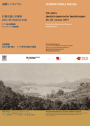 Internationale Tagung - 150 Jahre deutsch-japanische Beziehungen