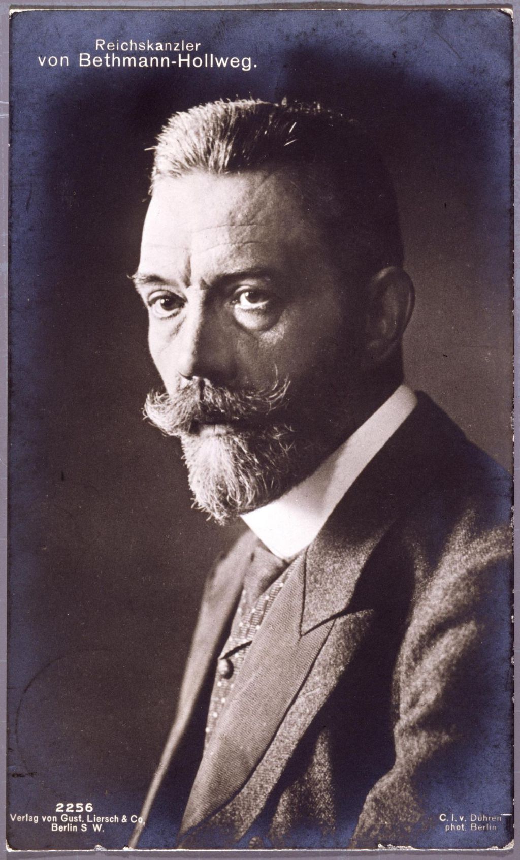 Postkarte: Bethmann Hollweg, Theobald von, 1909