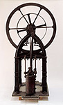 Bild: Bockdampfmaschine, Eisenguss, 1847