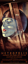 Werner Graul, Poster for the Film "Metropolis" by Fritz Lang, 1926. Werner Graul, Poster for the Film "Metropolis" by Fritz Lang, 1926. (Inv.Nr. P 62/20)
