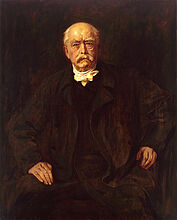 Franz von Lenbach, Prince Otto von Bismarck (1815-1898), 1879-1894. Franz von Lenbach, Prince Otto von Bismarck (1815-1898), 1879-1894. (Inv.Nr. 1990/761)