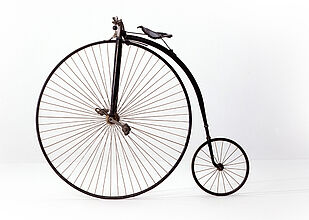 Penny-Farthing, ca. 1890. Penny-Farthing, ca. 1890. (Inv.Nr. Pro 60/35)