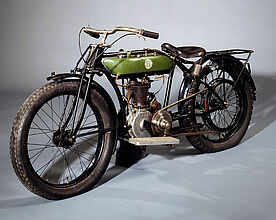 Neckarsulmer Fahrzeugwerke AG, Motorcycle "NSU 251 R", 1927. Neckarsulmer Fahrzeugwerke AG, Motorcycle "NSU 251 R", 1927. (Inv.Nr. Pro 65/243)