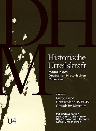 Cover of the 4th “Historische Urteilskraft” magazine.