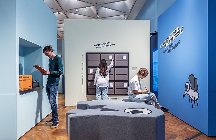 Exhibition view Outreach-Project, Pestalozzi-Fröbel-Haus Exhibition view Outreach-Project, Pestalozzi-Fröbel-Haus