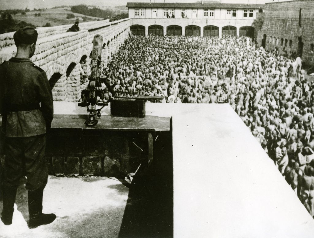 LeMO Bestand - Objekt - Appell im KZ Mauthausen, 1938-1945