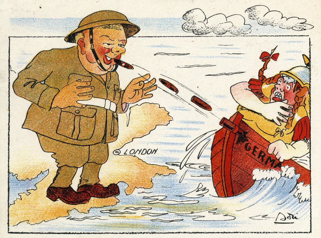 Exponat: Postkarte: Invasion Englands, 1940/41
