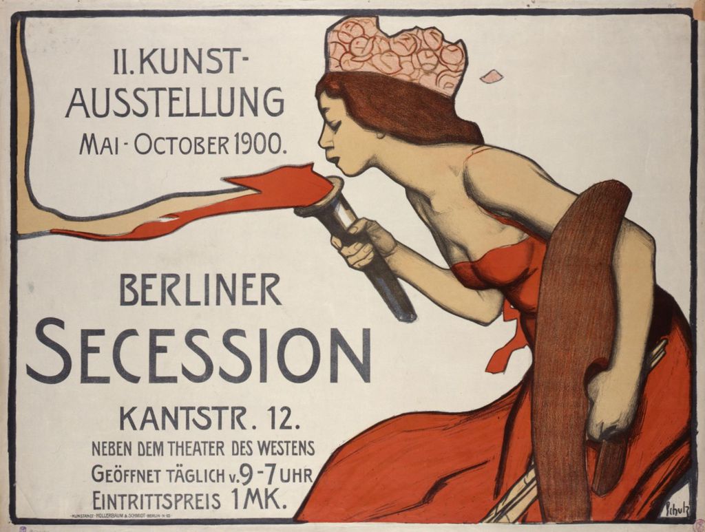 Plakat: Berliner Secession, 1900