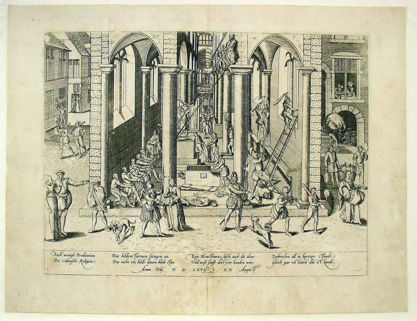 Calvinist iconoclasm on 20 August 1566