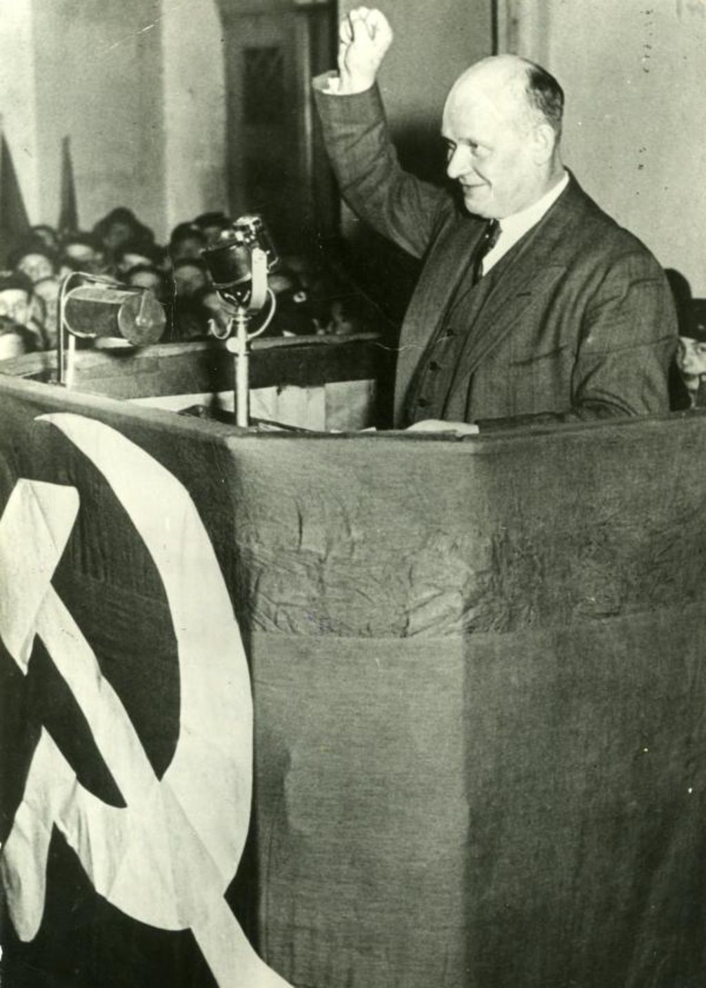 Exponat: Photo: Ernst Thälmann, 1932