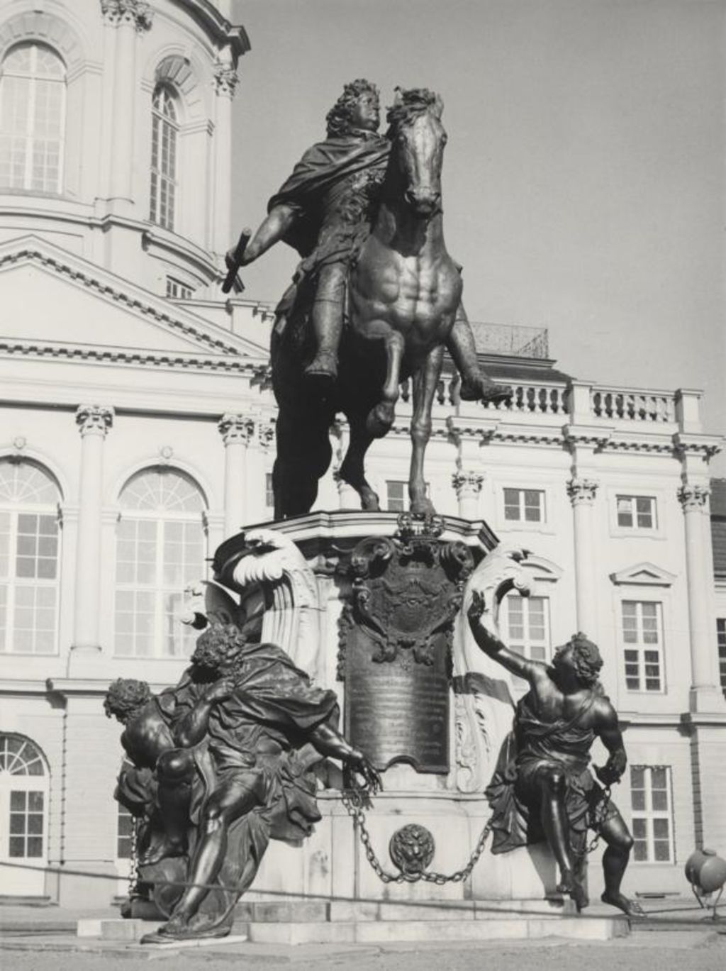 Kunst: Andreas Schlüter: Reiterdenkmal des Großen Kurfürsten, 1696/97 Kunst: Andreas Schlüter: Reiterdenkmal des Großen Kurfürsten, 1696/97